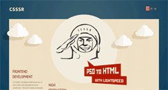 Desktop Screenshot of csssr.com